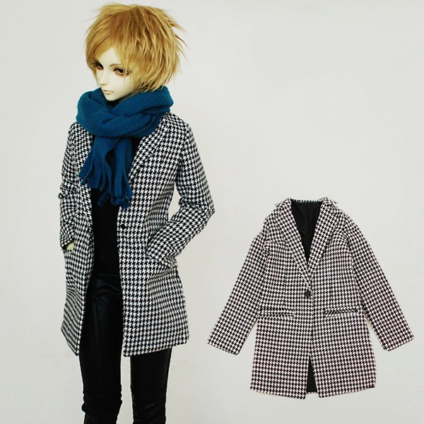 Long coat for 1/3 size BJD - Click Image to Close